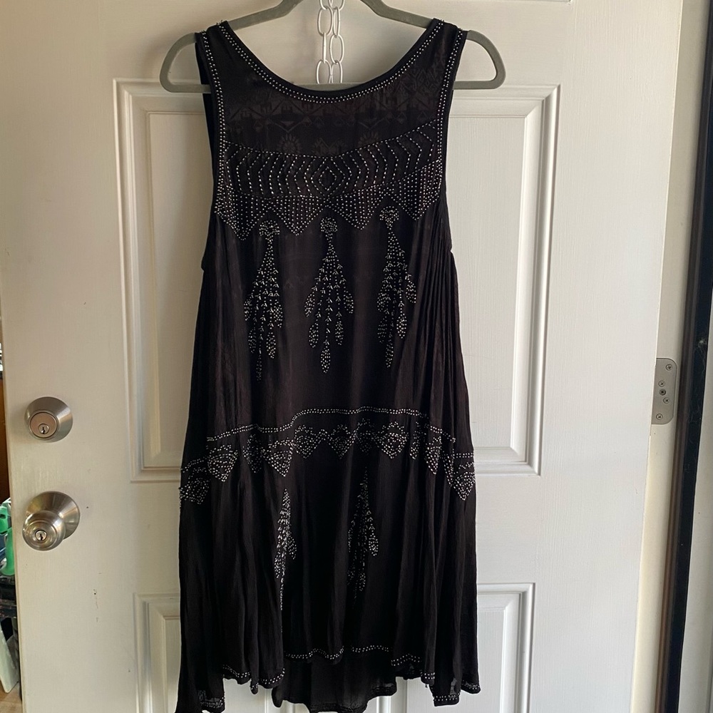 Free People Black Party Dress M